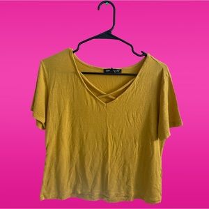 American Dream yellow shirt